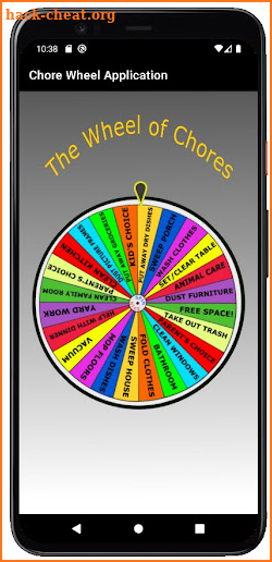 Wheel Of Chores screenshot