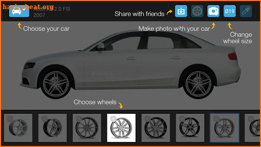 Wheel Visualizer WheelsVision screenshot