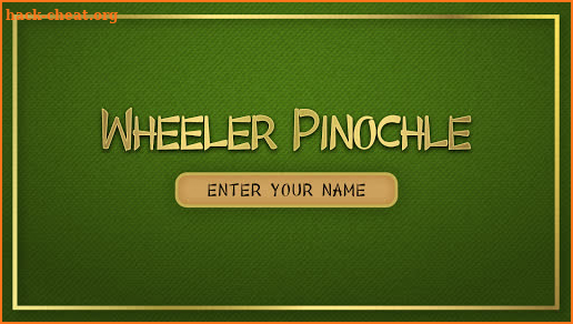 Wheeler Pinochle screenshot