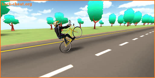 Wheelie Bike 2D - Endless bike wheelie screenshot