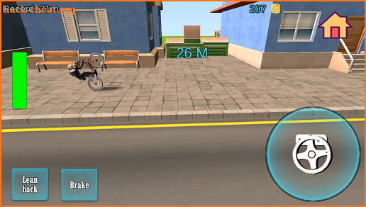 Wheelie Bike 2D - Endless bike wheelie screenshot