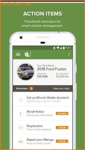 Wheels Mobile Assistant screenshot