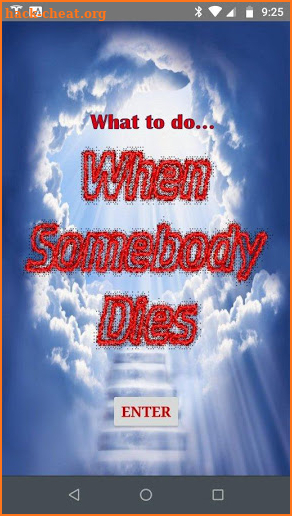 When Somebody Dies... What to do screenshot