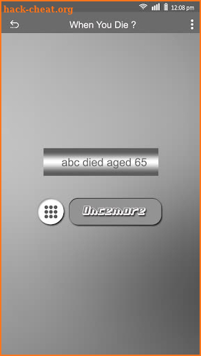 When You Die? screenshot