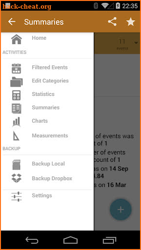 WhenDidI - Event Tracker screenshot