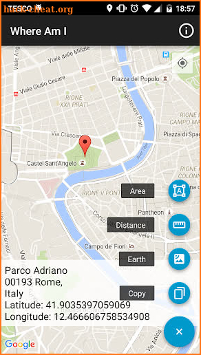 Where Am I - Location and address finder. screenshot