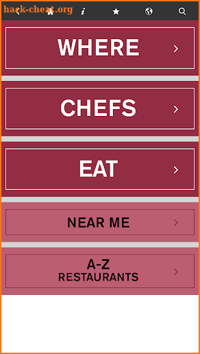 Where Chefs Eat screenshot
