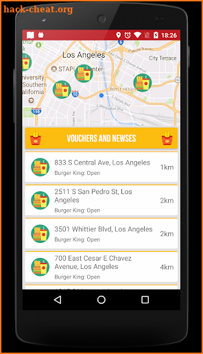 Where is BurgerKing? Coupons and promotions screenshot