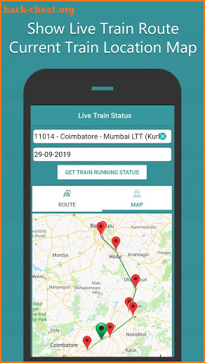 Where is my Train - Train Live Location & Status screenshot