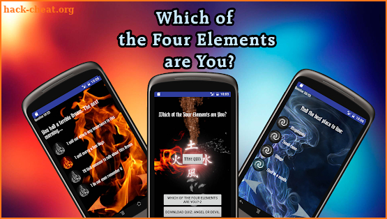 Which of four elements are you screenshot