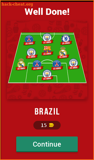 Which World Cup Team is This? screenshot