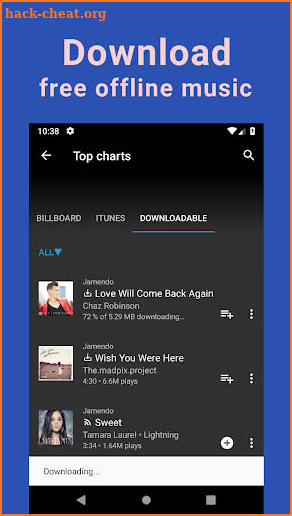 Whim Music+ | Free Music Download & Offline Player screenshot