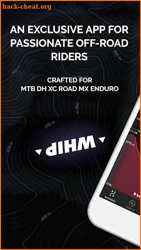 WHIP LIVE - MTB & Moto GPS Tracker screenshot
