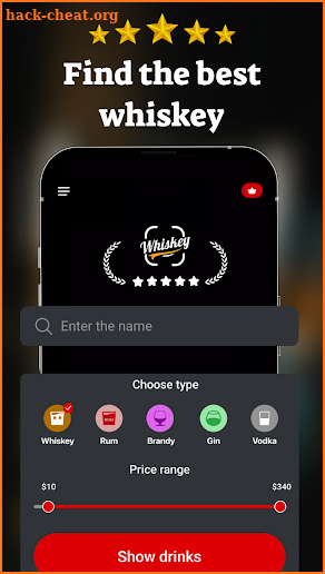 Whiskey ID: searcher & finder screenshot