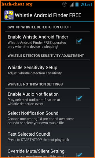 Whistle Phone Finder PRO screenshot