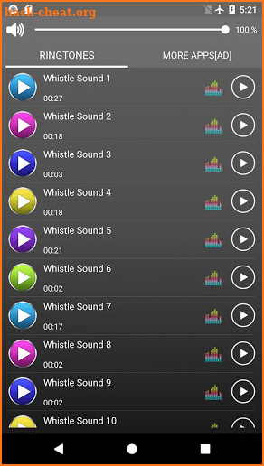 Whistle Sounds Ringtones screenshot