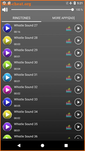 Whistle Sounds Ringtones screenshot