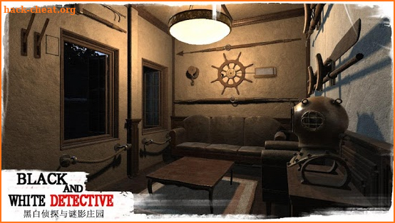 White and black detective:escape games screenshot