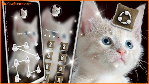 White Kitten Theme screenshot