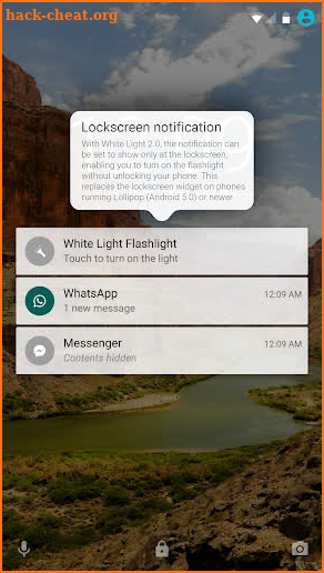 White Light Flashlight screenshot