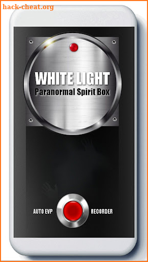 White Light Paranormal Spirit Box & EVP Recorder screenshot