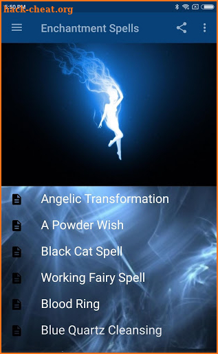 WHITE MAGIC: ENCHANTMENT SPELLS screenshot