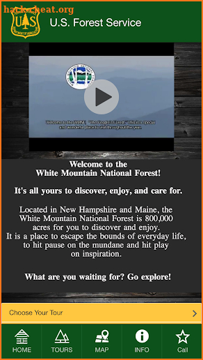 White Mountain National Forest screenshot