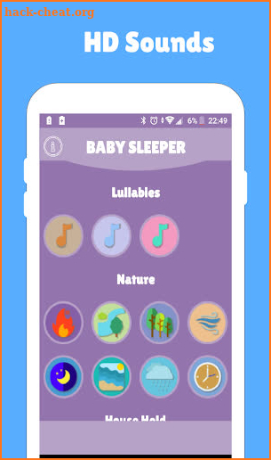 White Noise  and Lullabies for Babies 🎵🎶 screenshot