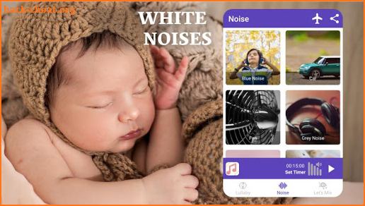White Noise Baby Sleep: Lullin screenshot