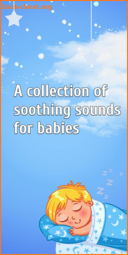 White noise for babies screenshot