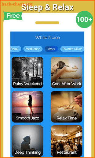 White Noise sleep sounds,Relax melodies,Fan noise screenshot