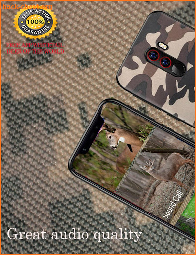 Whitetail deer call sound screenshot