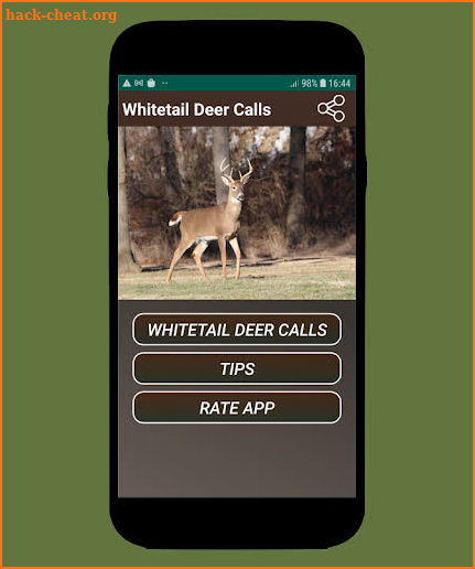 Whitetail Deer Calls screenshot