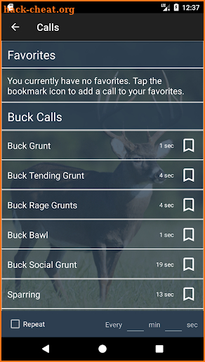 Whitetail Deer Calls - Ad Free screenshot