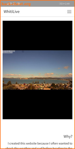 WhitiLive - Whitianga's Only Live Webcam screenshot
