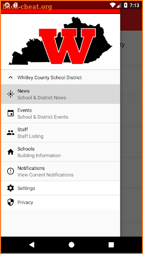 Whitley County School District screenshot