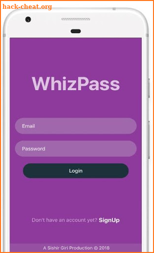 WhizPass screenshot