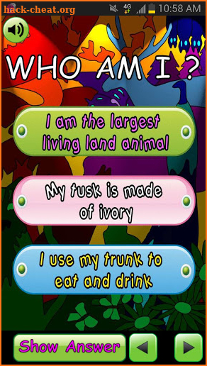 Who am I ? Animal Trivia screenshot