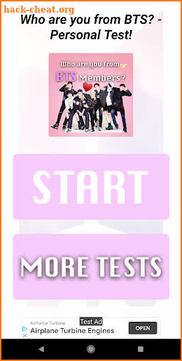 Who are you from BTS? - Test! screenshot