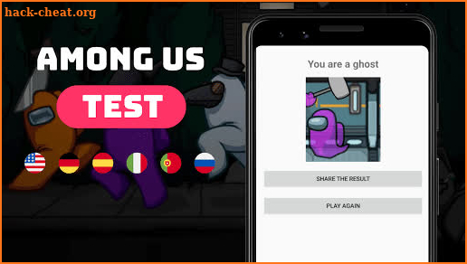 Who are you in the game "Among As"? Game test screenshot