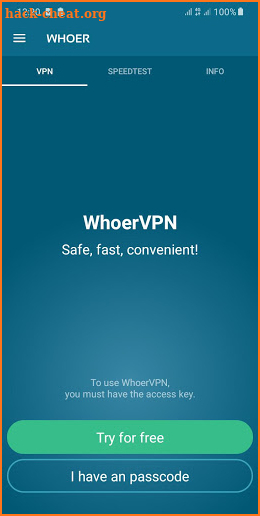 Whoer VPN - unlimited & free, fast VPN proxy screenshot