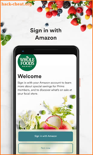 Whole Foods Market screenshot