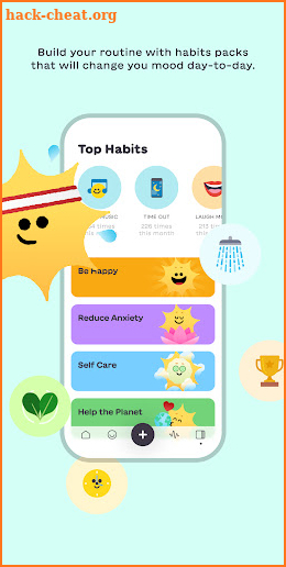 Whole: Self-Care Habit Builder screenshot