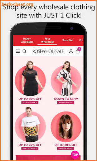 Wholesale Clothing & Fashion for Women and Men screenshot