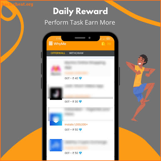 Why Me: Daily Earn Rewards screenshot