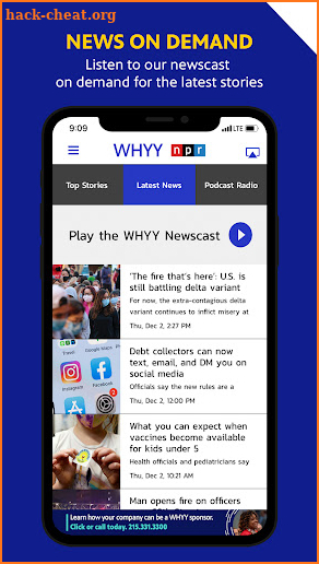 WHYY - Greater Philly’s NPR screenshot