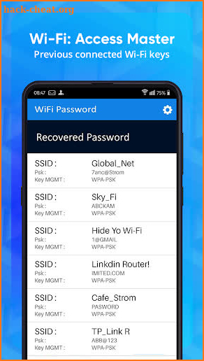 Wi-Fi: Access Master screenshot
