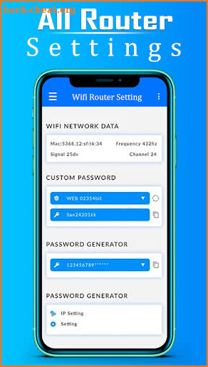 Wi-Fi Manager: All Router Setting screenshot