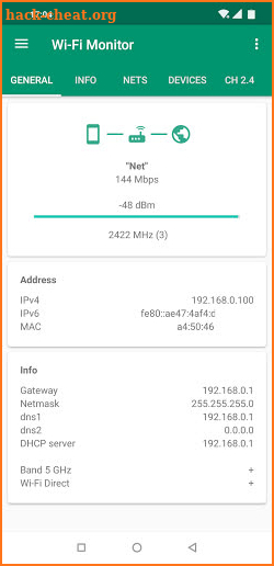 Wi-Fi Monitor+ screenshot