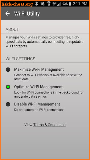 Wi-Fi Utility screenshot
